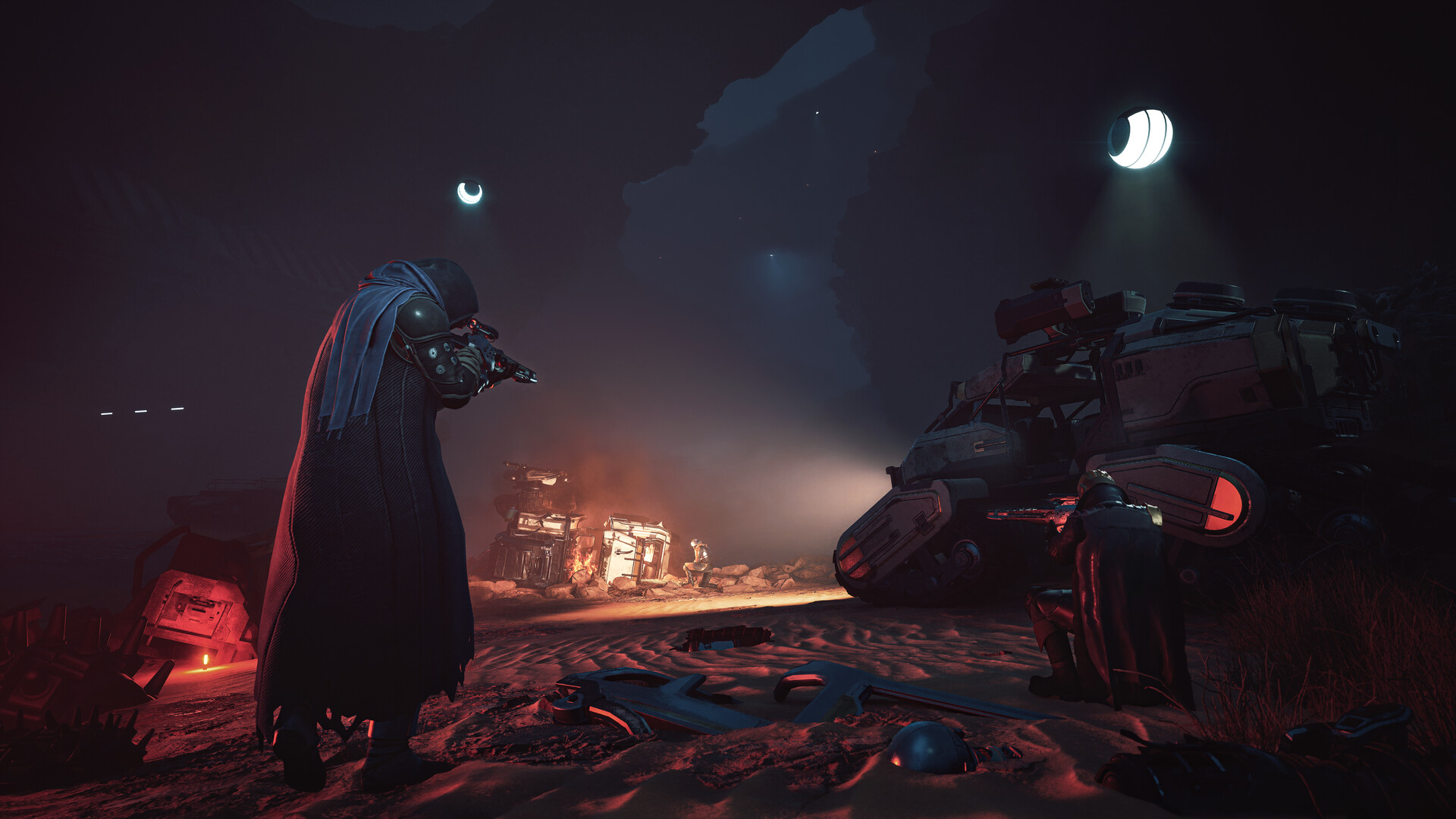 Dune Awakening Desert Night